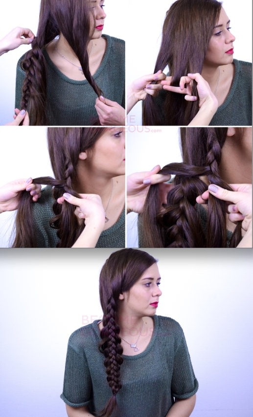 Braid Over Braid Autumn Hairstyle